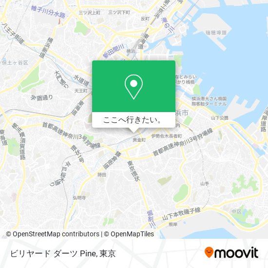 ビリヤード ダーツ Pine地図