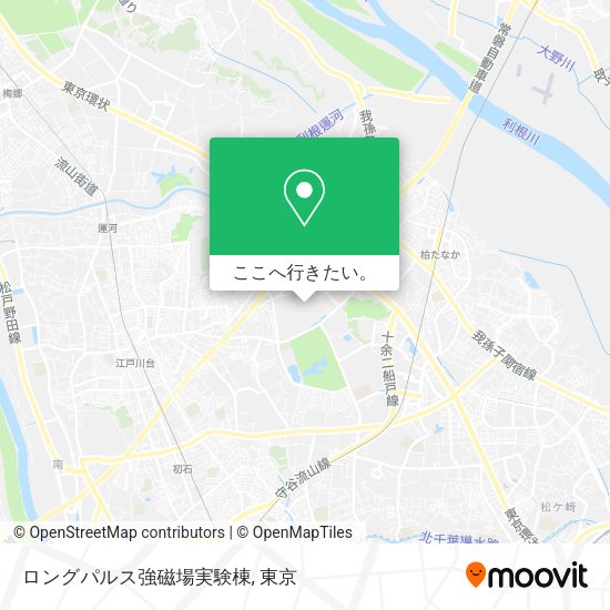 ロングパルス強磁場実験棟地図
