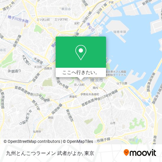 九州とんこつラーメン 武者がよか地図