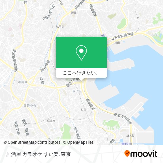 居酒屋 カラオケ すい楽地図
