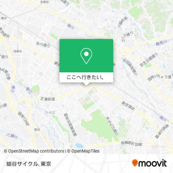 細谷サイクル地図