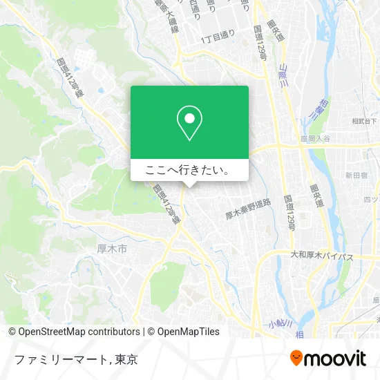 ファミリーマート地図