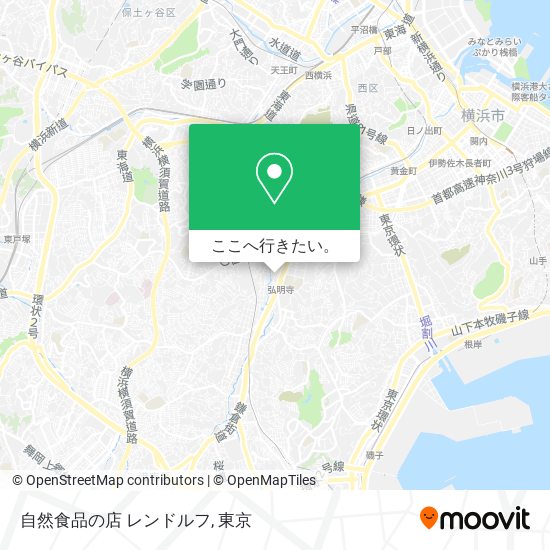 自然食品の店 レンドルフ地図