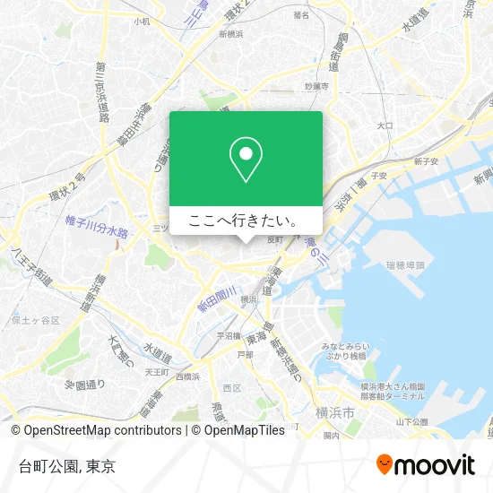 台町公園地図