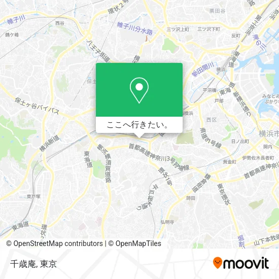 千歳庵地図
