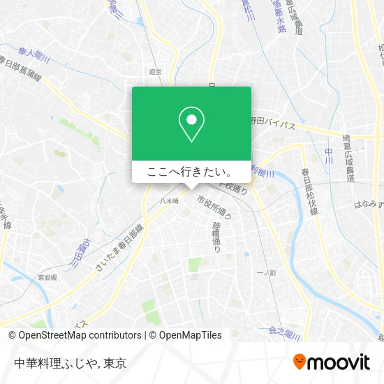 中華料理ふじや地図