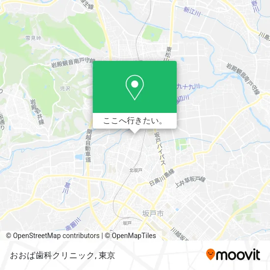 おおば歯科クリニック地図