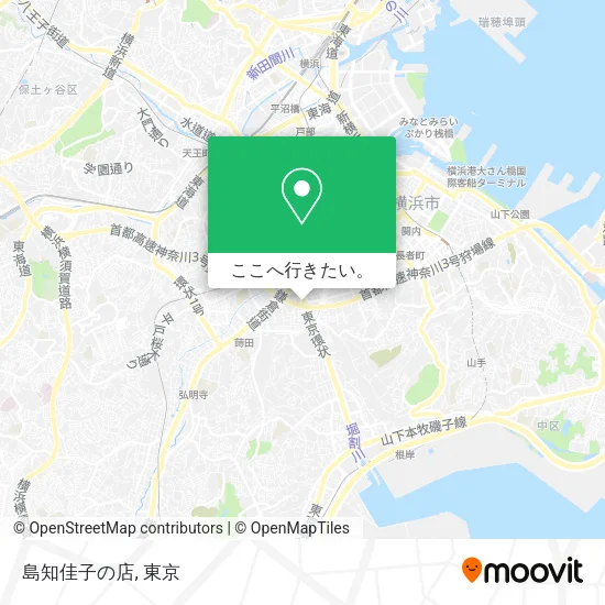 島知佳子の店地図
