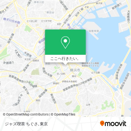 ジャズ喫茶 ちぐさ地図