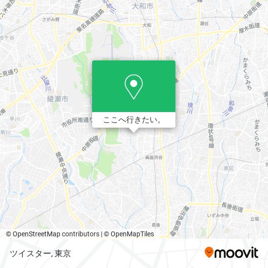 ツイスター地図