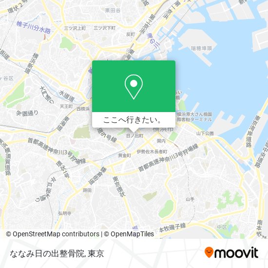 ななみ日の出整骨院地図