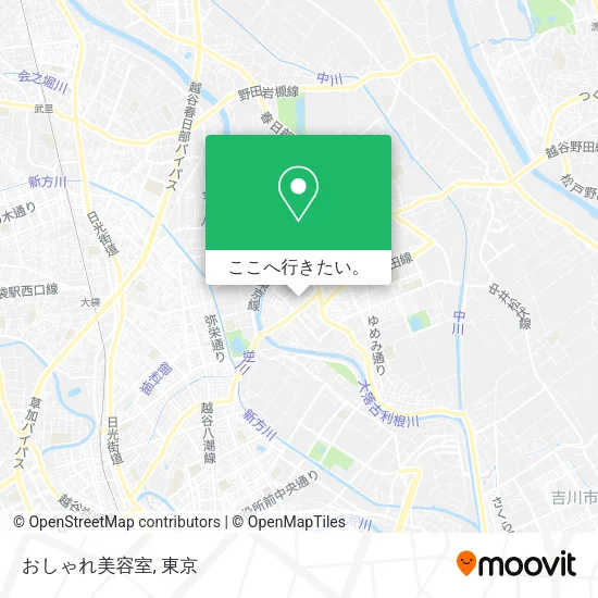 おしゃれ美容室地図