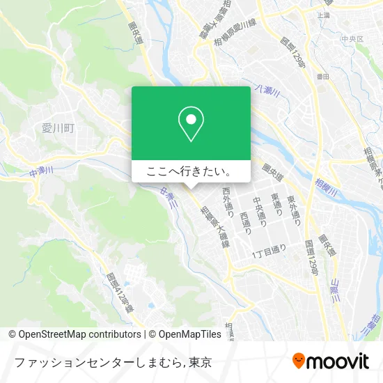 ファッションセンターしまむら地図