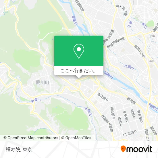 福寿院地図