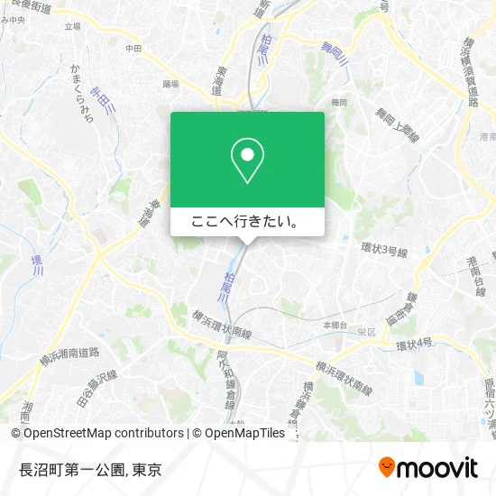 長沼町第一公園地図