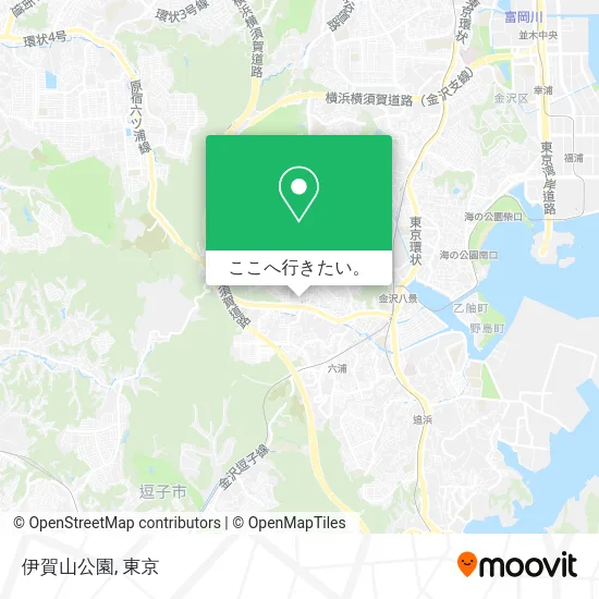 伊賀山公園地図