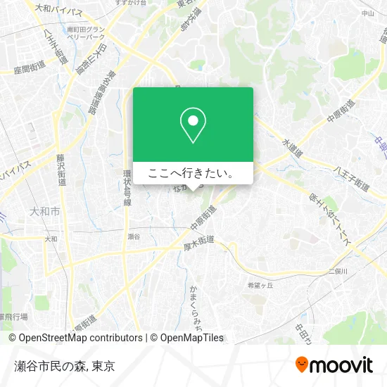 瀬谷市民の森地図