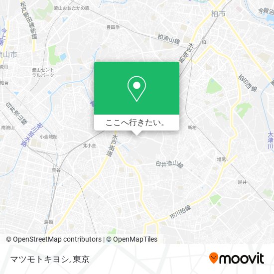 マツモトキヨシ地図