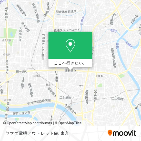 ヤマダ電機アウトレット館地図