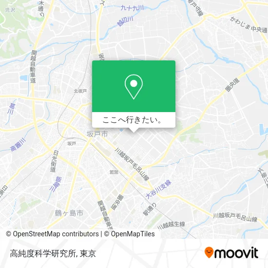 高純度科学研究所地図