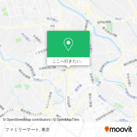 ファミリーマート地図