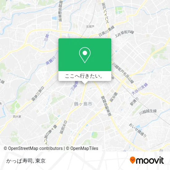 かっぱ寿司地図