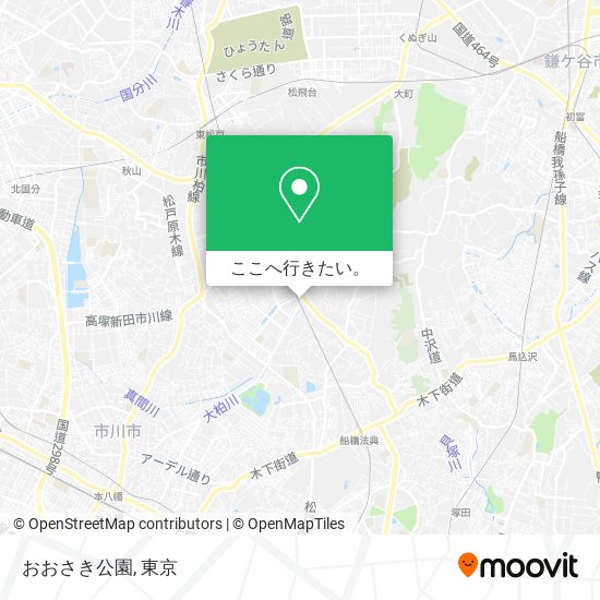 おおさき公園地図