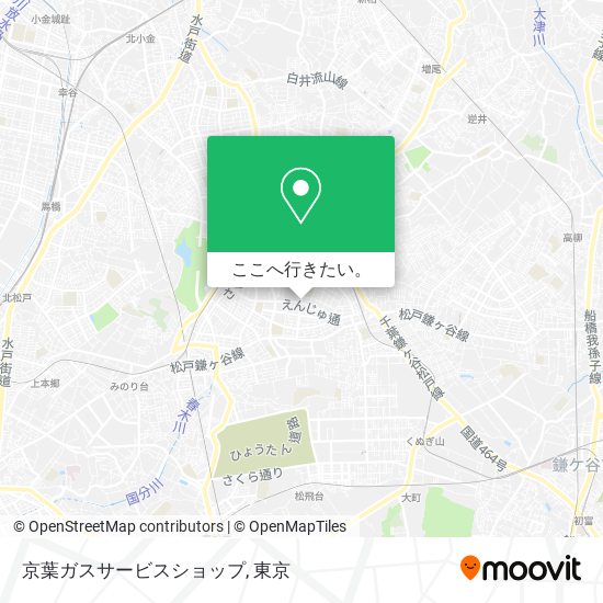 京葉ガスサービスショップ地図