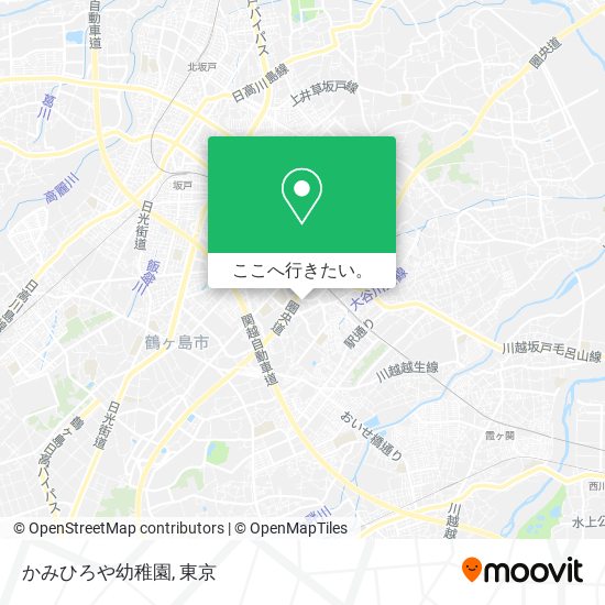 かみひろや幼稚園地図