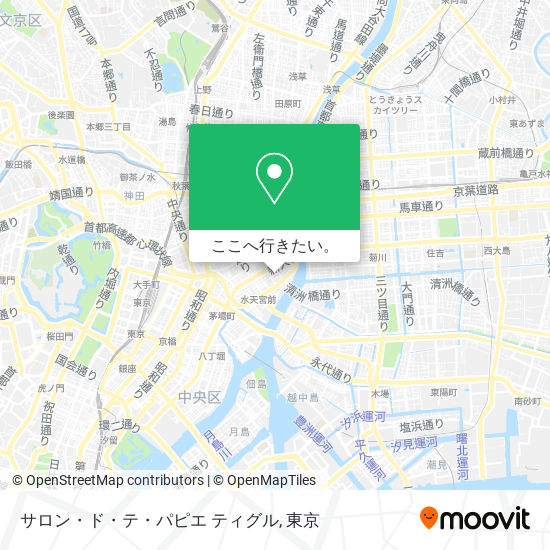 サロン・ド・テ・パピエ ティグル地図