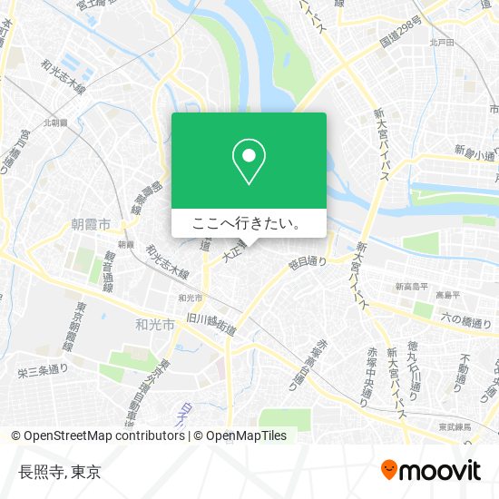 長照寺地図