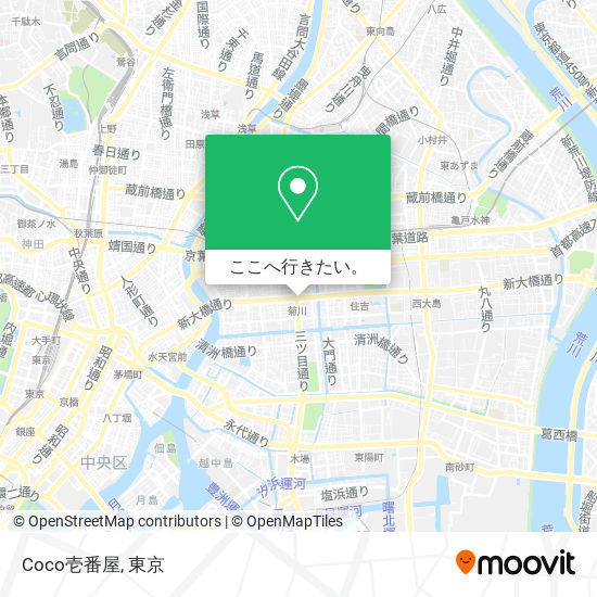 Coco壱番屋地図