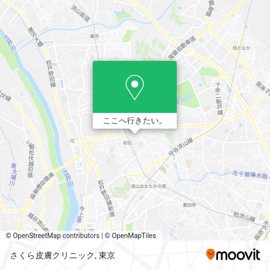 さくら皮膚クリニック地図