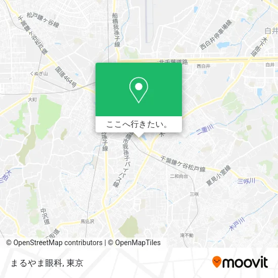 まるやま眼科地図