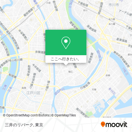 三井のリパーク地図