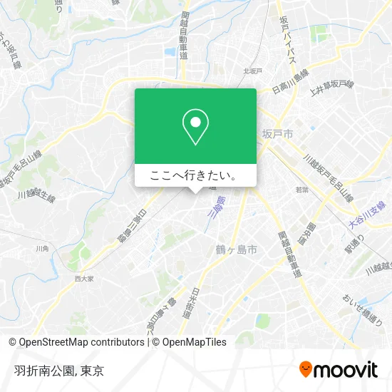 羽折南公園地図