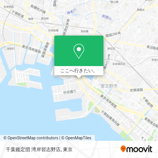千葉鑑定団 湾岸習志野店地図