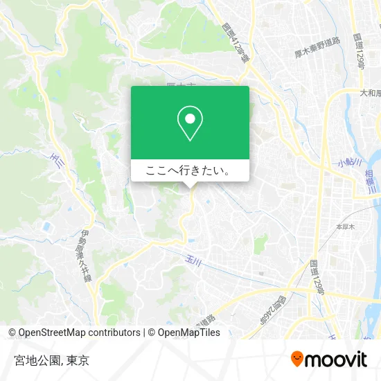 宮地公園地図
