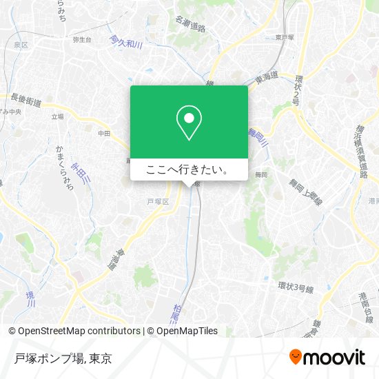 戸塚ポンプ場地図