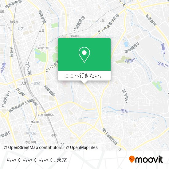 ちゃくちゃくちゃく地図