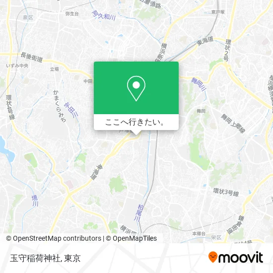 玉守稲荷神社地図