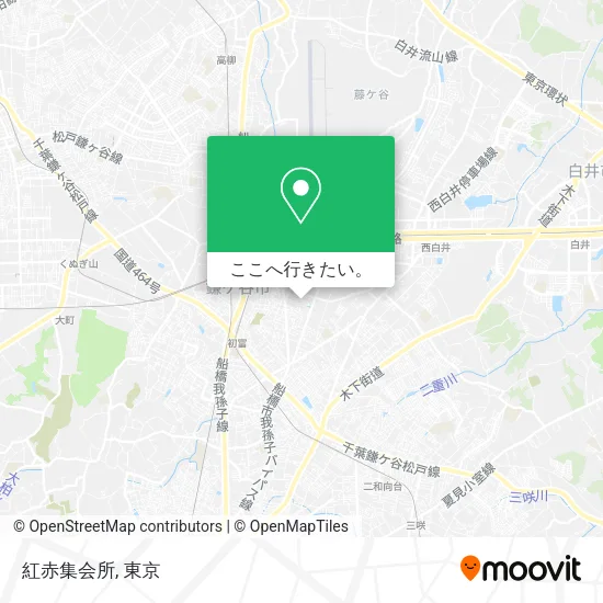 紅赤集会所地図