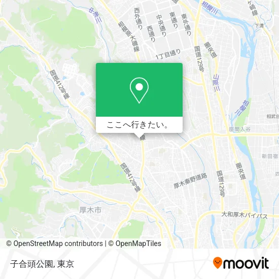 子合頭公園地図