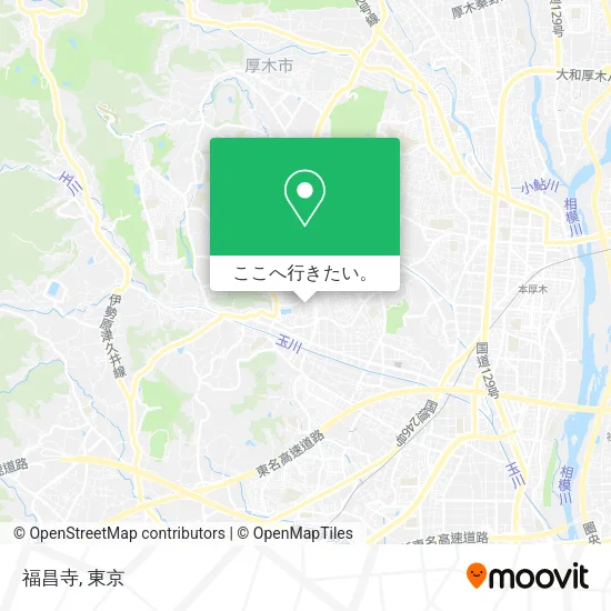 福昌寺地図