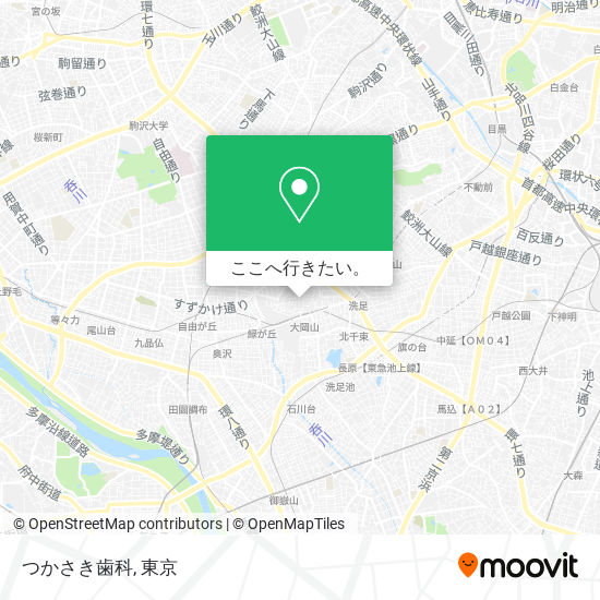 つかさき歯科地図