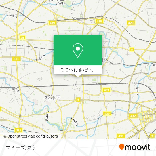 マミーズ地図