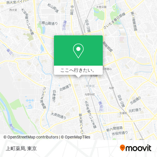 上町薬局地図