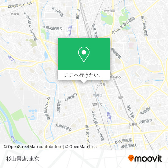 杉山畳店地図