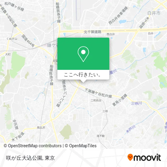 咲が丘大込公園地図