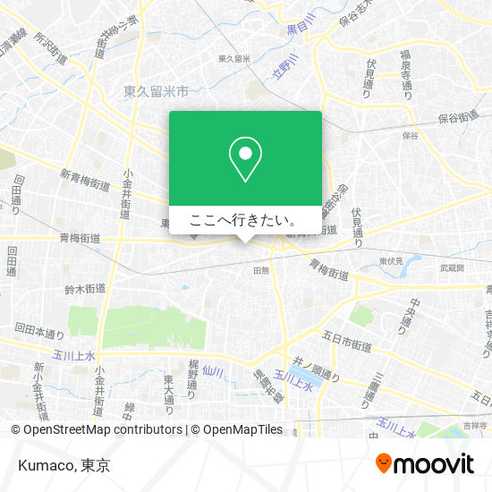 Kumaco地図